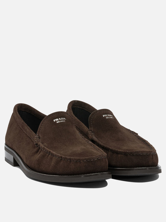 Loafers 100% calf leather - 100% rubber  Brown - Prada Men | PLP | VIETTI Online Store | 2
