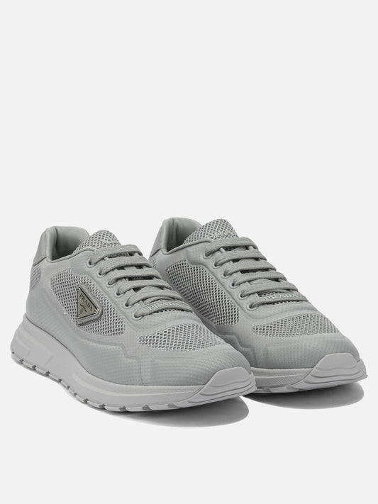 Low top sneakers 100% polyuretane - 100% rubber  Grey - Prada Men | PLP | VIETTI Online Store | 2
