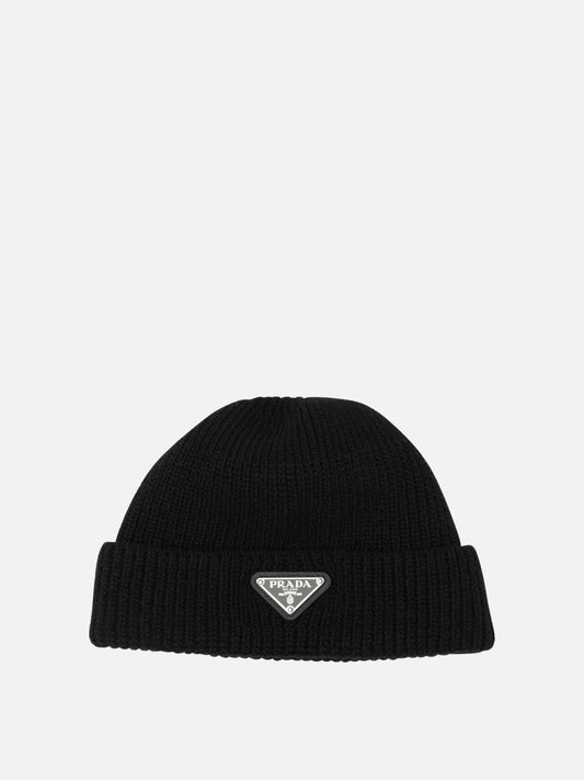 Beanies 100% cashmere  Black - Prada Men | PLP | VIETTI Online Store 
