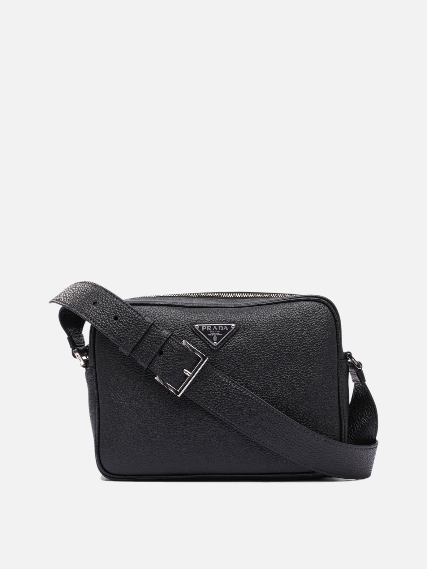 Prada Leather crossbody bag 17956048_UNI Black thumbnail_1