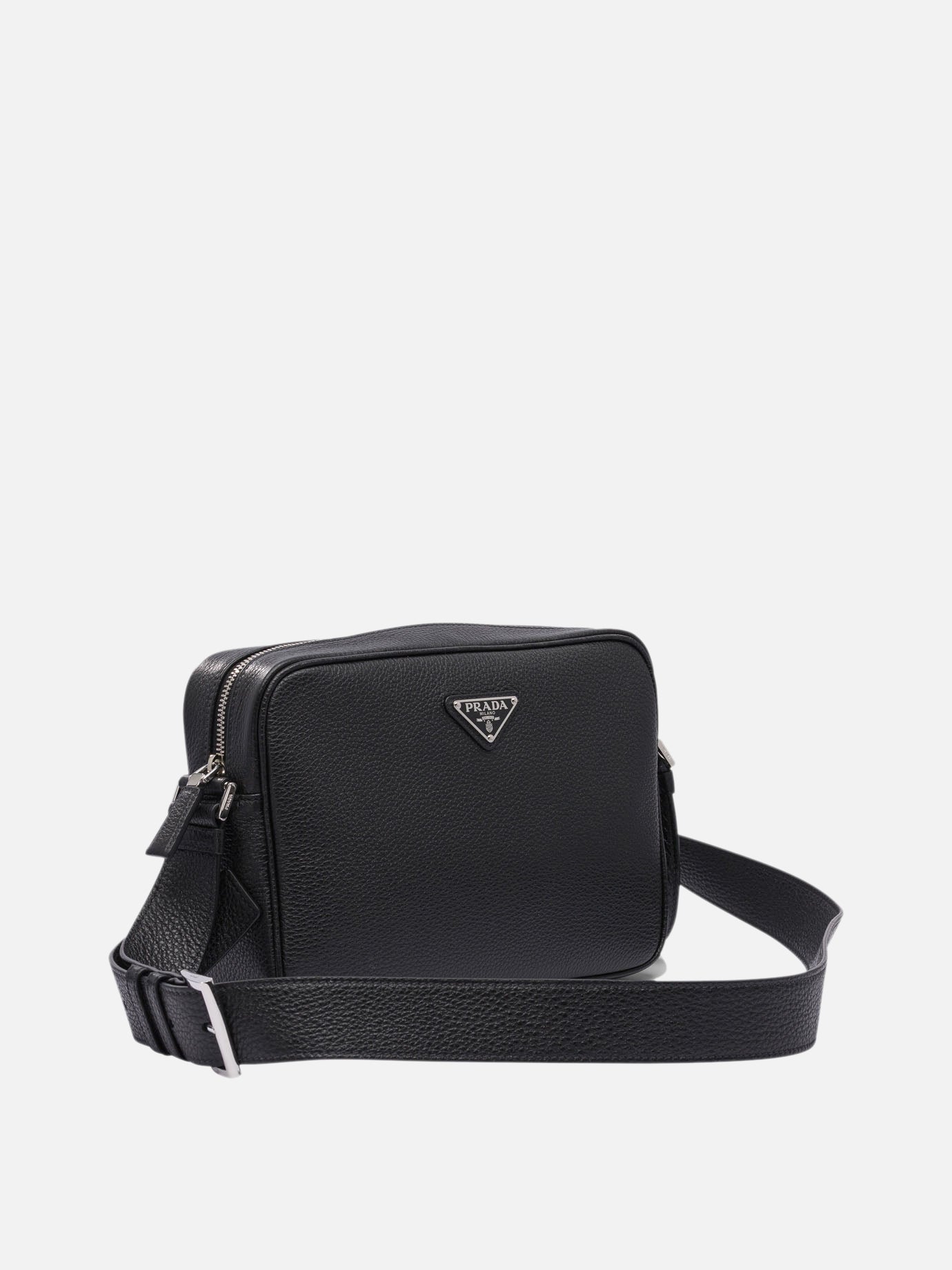 Prada Leather crossbody bag 17956048_UNI Black thumbnail_2