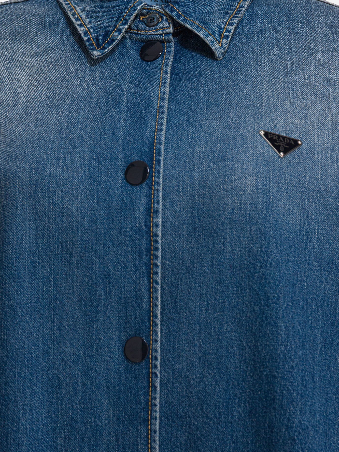 Casual shirts Logo  Light blue - Prada Women | PDP | VIETTI Online Store | thumbnail_3
