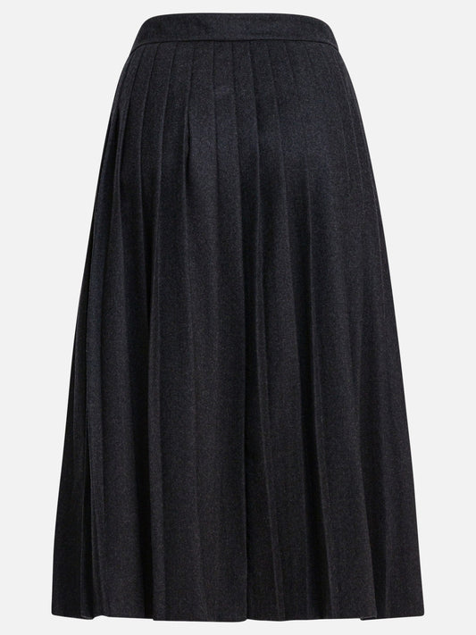 Midi skirts Solid colour  Grey - Prada Women | PLP | VIETTI Online Store | 2
