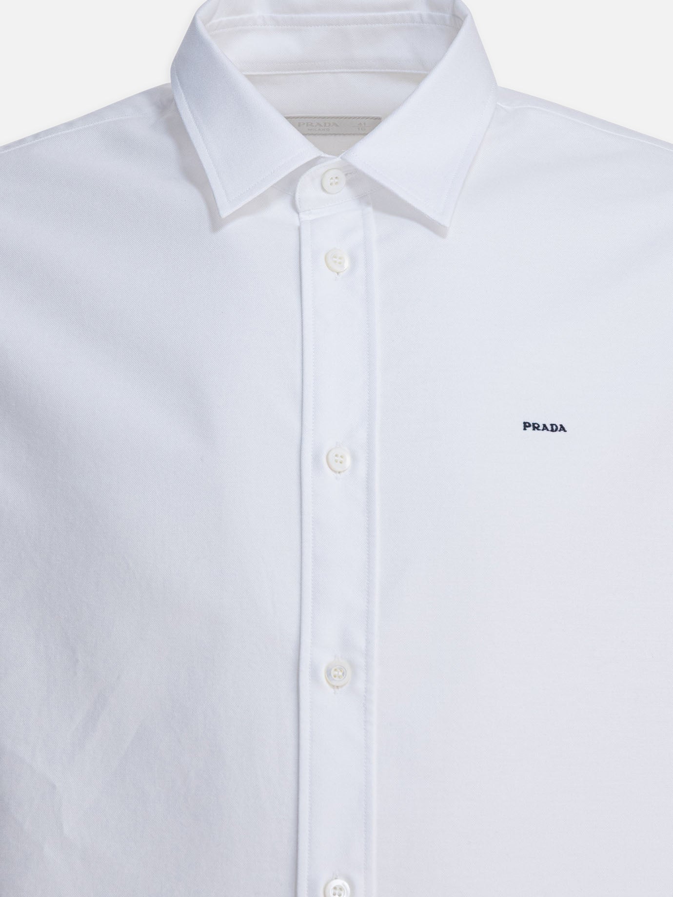 Formal shirts Logo  White - Prada Men | PDP | VIETTI Online Store | Zoom-Modal_3
