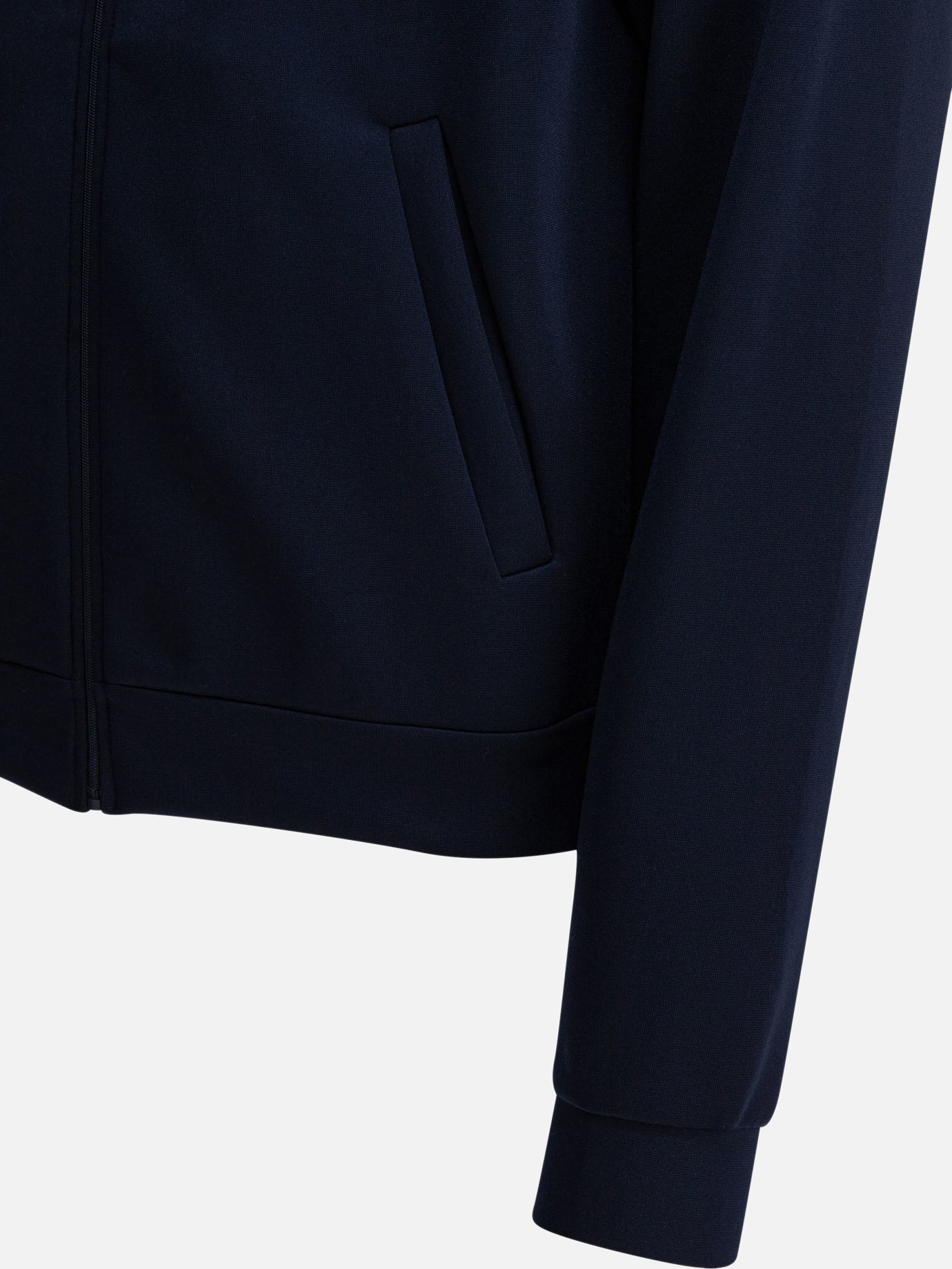 Full zip sweatshirts Solid colour  Blue - Prada Men | PDP | VIETTI Online Store | thumbnail_4