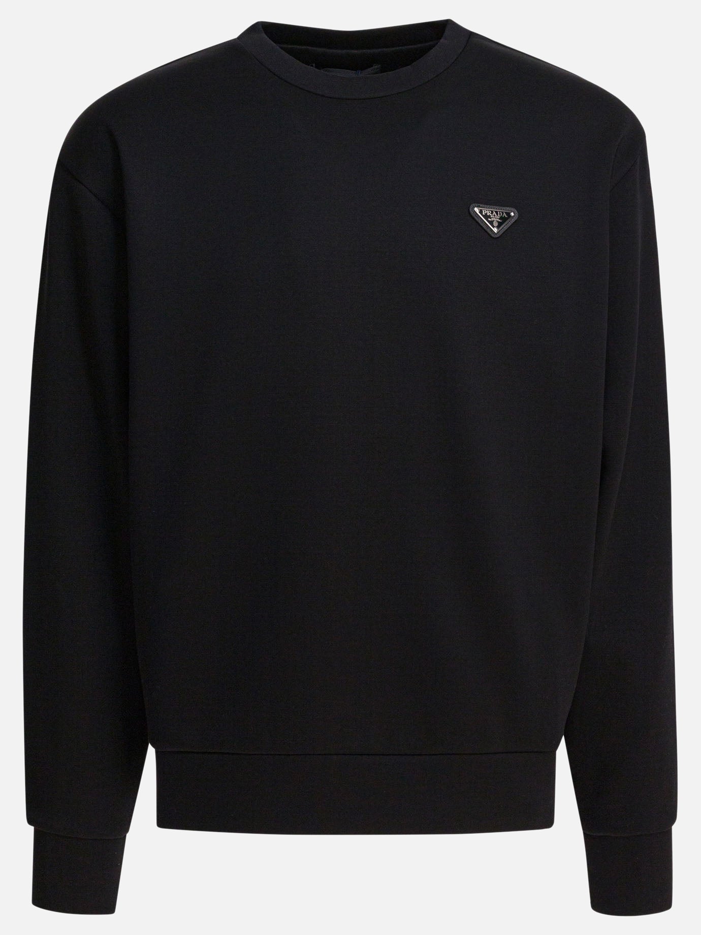 Crewnecks Logo  Black - Prada Men | PDP | VIETTI Online Store | thumbnail