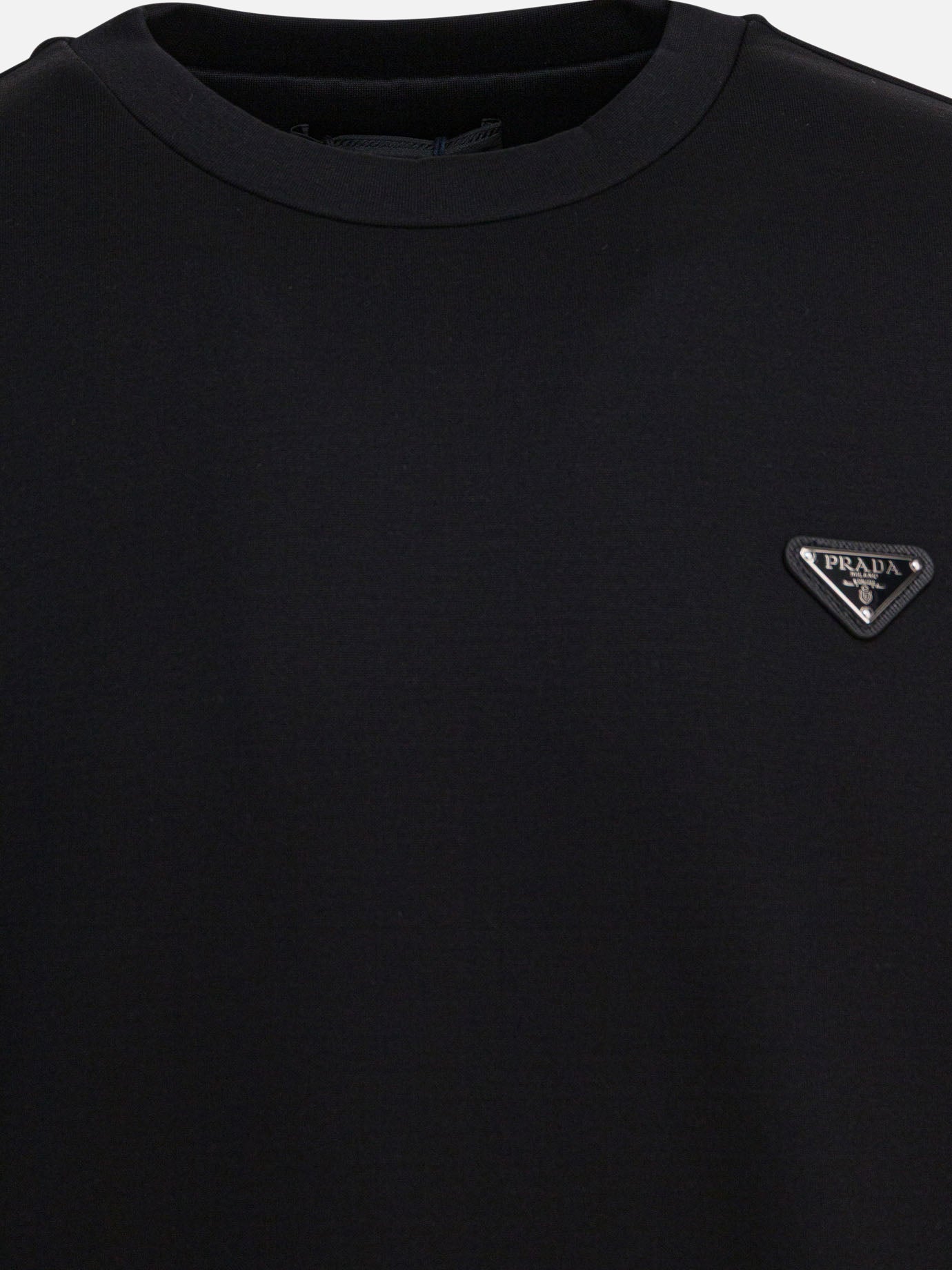 Crewnecks Logo  Black - Prada Men | PDP | VIETTI Online Store | thumbnail_3