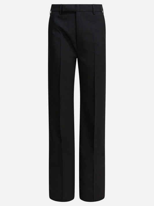 Leisure trousers Pinstriped  Black - Rick Owens Women | PDP | VIETTI Online Store 
