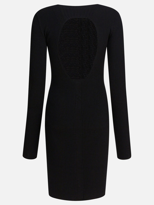 Rick Owens Sheath dress with long sleeves 12032286_XS Black 2