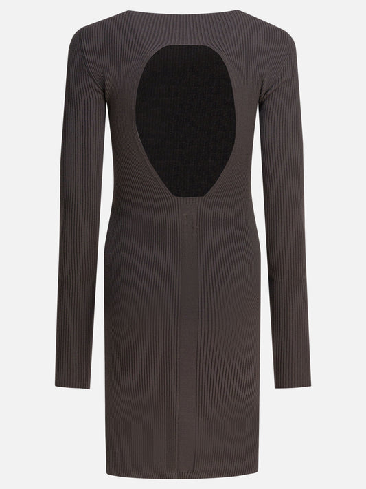 Rick Owens Sheath dress with long sleeves 18172138_XS Grey 2
