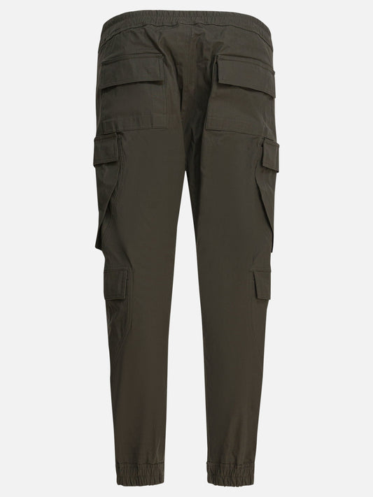 Cargo & parachute trousers Solid colour  Green - Rick Owens Men | PLP | VIETTI Online Store | 2
