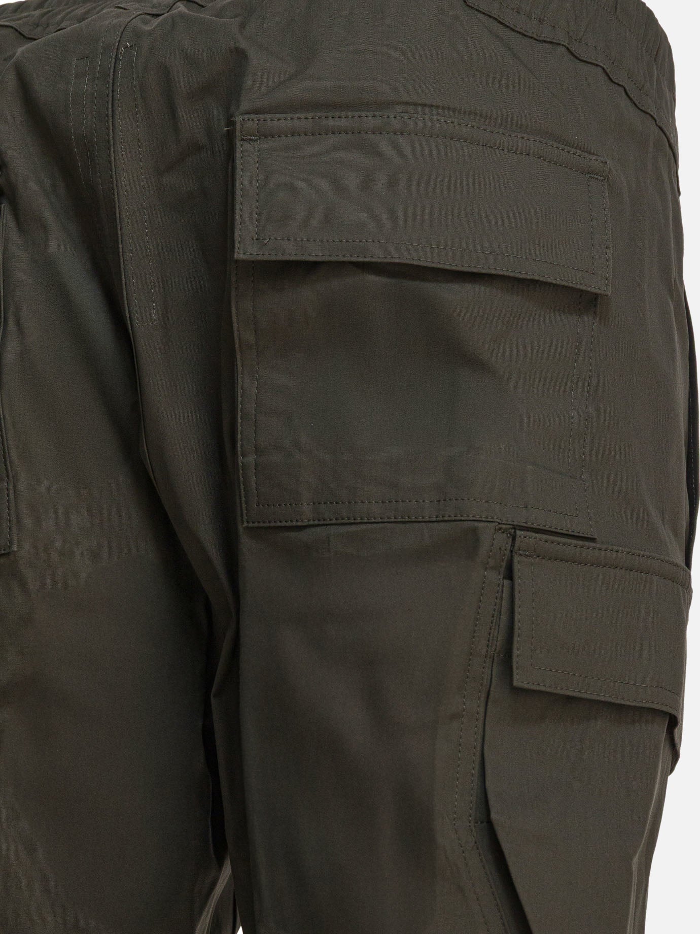 Cargo & parachute trousers Solid colour  Green - Rick Owens Men | PDP | VIETTI Online Store | Zoom-Modal_4
