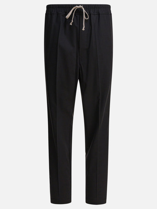 Leisure trousers Solid colour  Black - Rick Owens Men | PLP | VIETTI Online Store 
