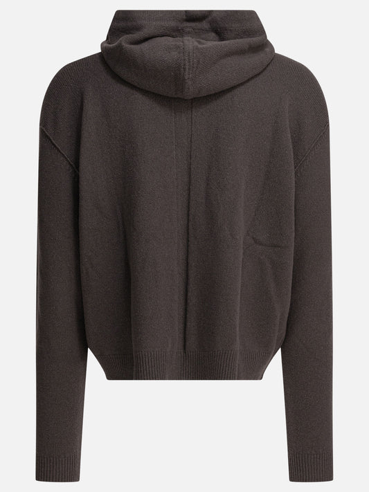 Hooded sweaters Solid colour  Brown - Rick Owens Men | PDP | VIETTI Online Store | 2
