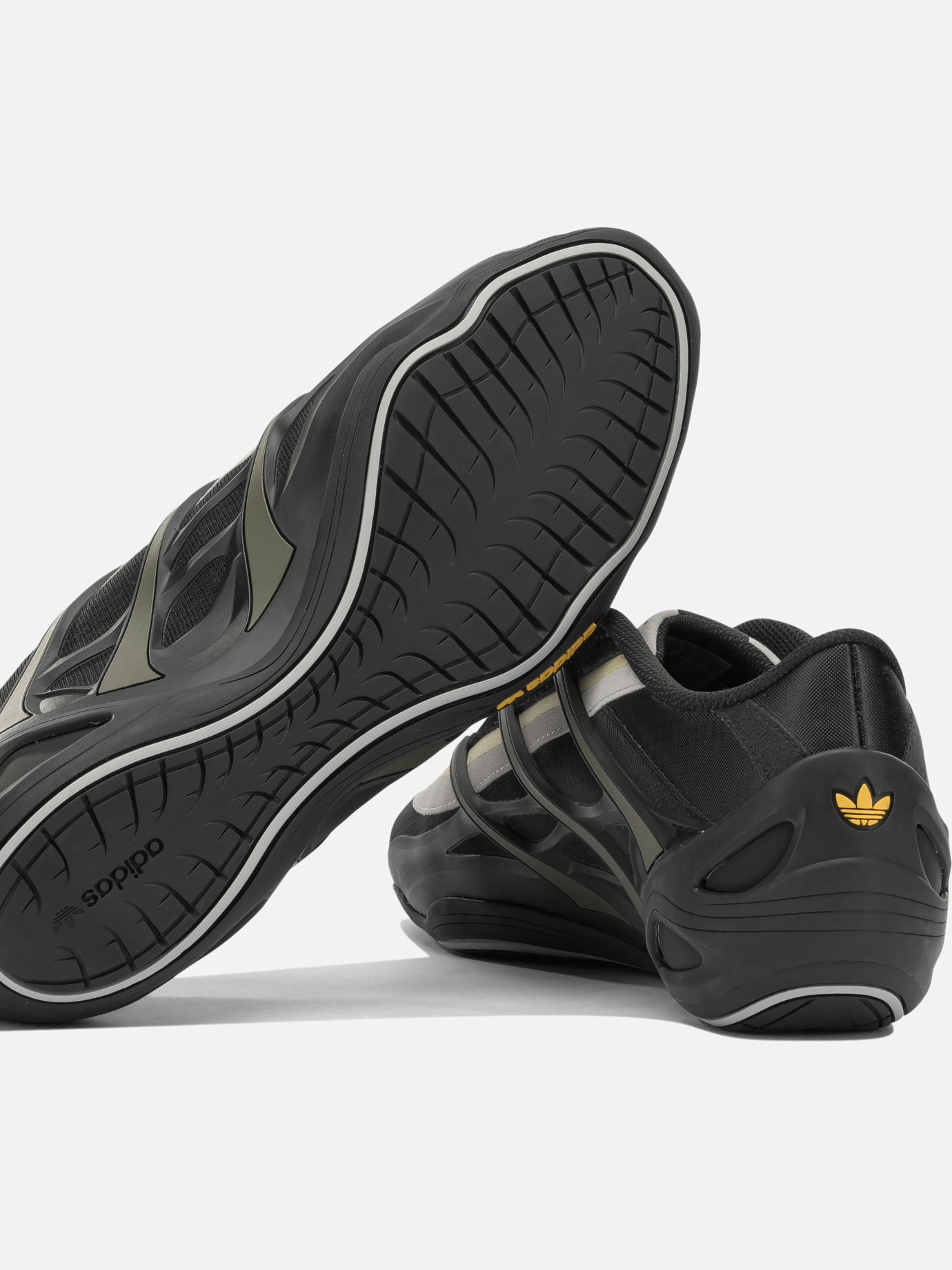 Low top sneakers 50% leather 50% textile - 100% rubber  Black - Adidas Originals Men | PDP | VIETTI Online Store | thumbnail_5