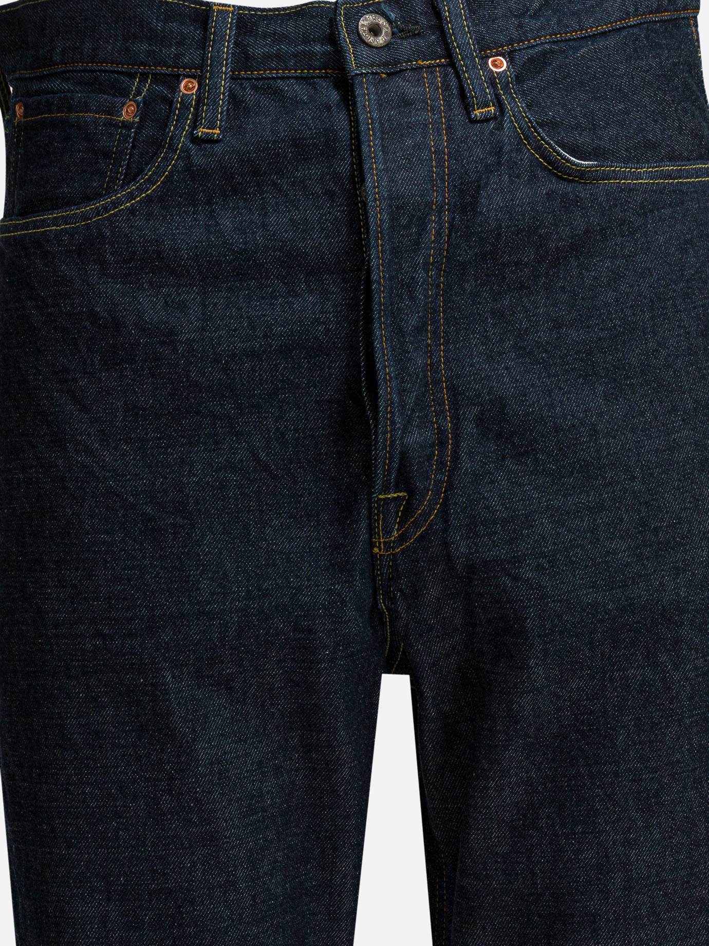 Straight-leg jeans Solid colour  Blue - KAPITAL Men | PDP | VIETTI Online Store | Zoom-Modal_3
