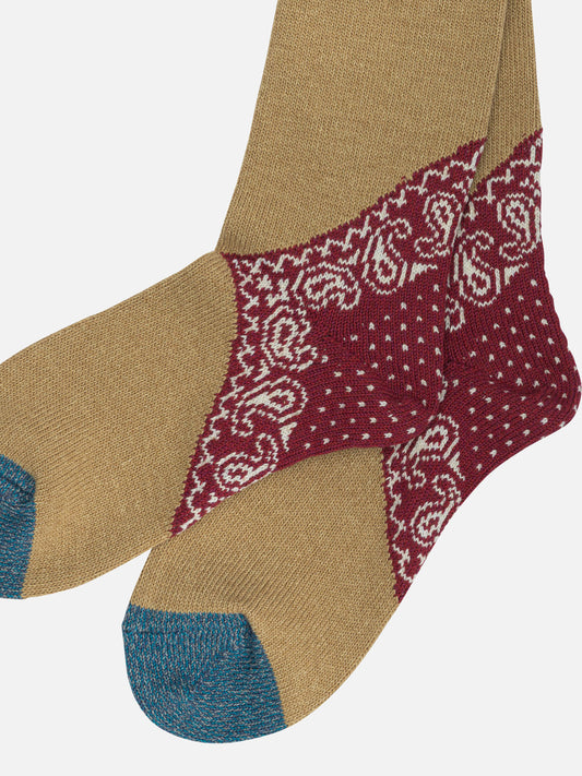 Classic socks 70% cotton 30% acrylic  Beige - KAPITAL Men | PLP | VIETTI Online Store | 2
