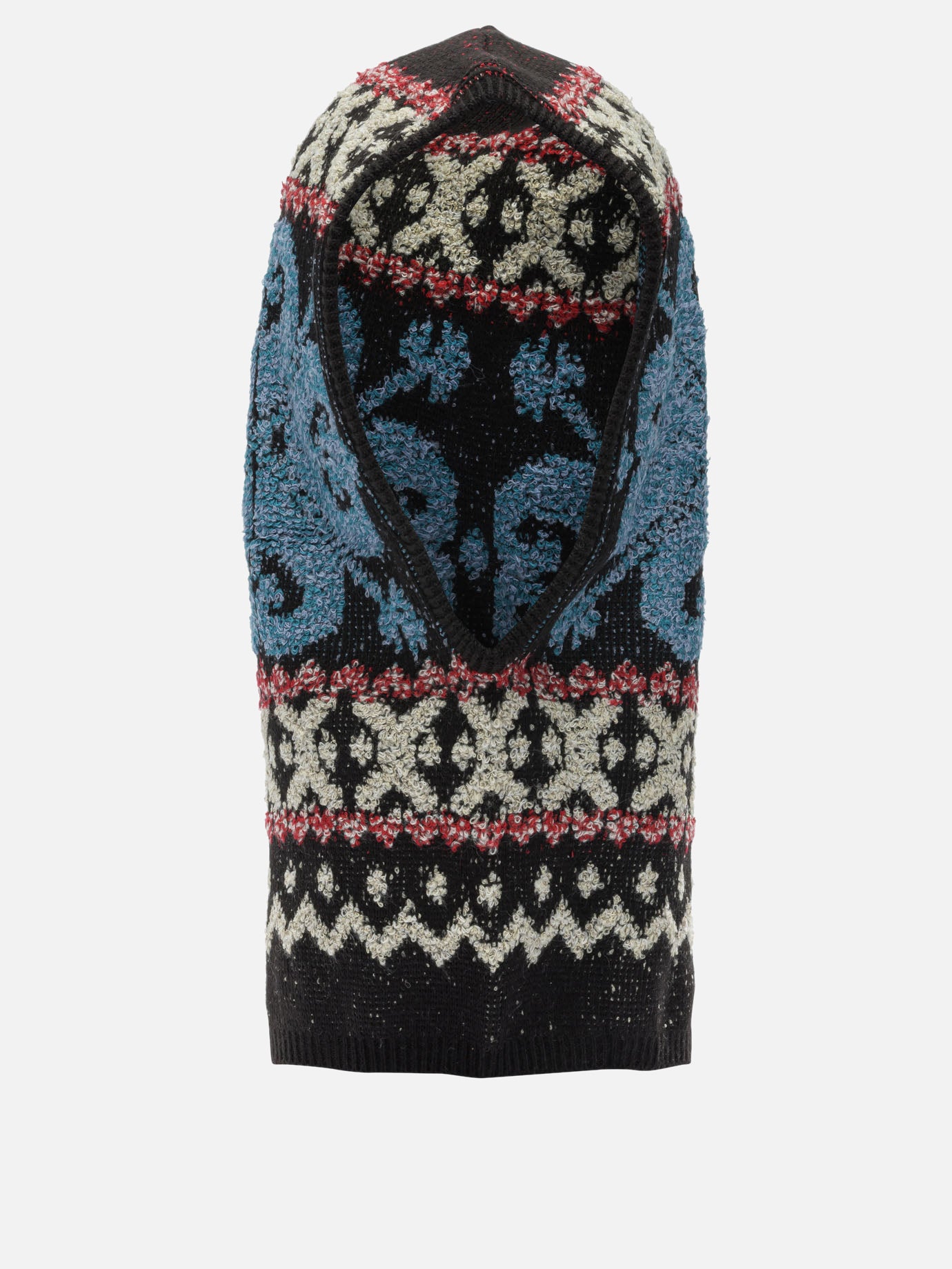 Balaclava 100% wool  Black - KAPITAL Men | PDP | VIETTI Online Store | thumbnail