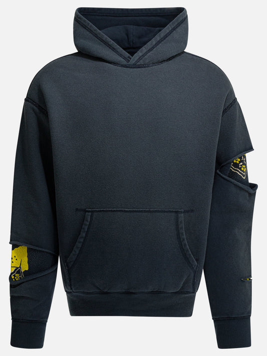 Hoodies Solid colour  Blue - KAPITAL Men | PDP | VIETTI Online Store 
