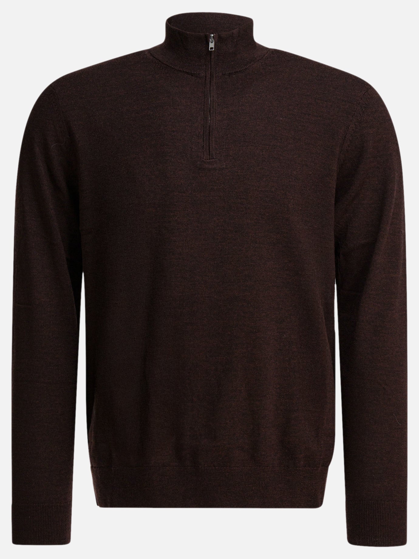 Polo sweater Solid colour  Brown - NN.07 Men | PDP | VIETTI Online Store | Zoom-Modal
