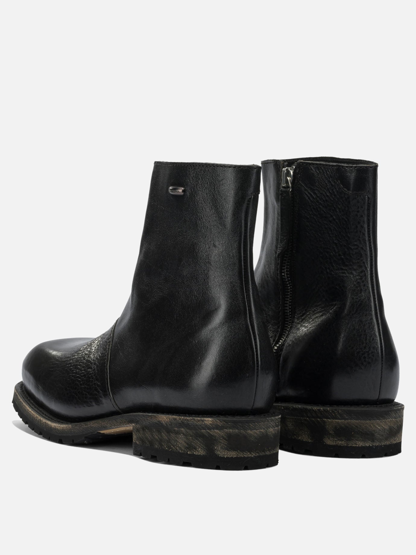 Zipped boots 100% calf leather - 100% rubber  Black - Our Legacy Men | PDP | VIETTI Online Store | Zoom-Modal_4
