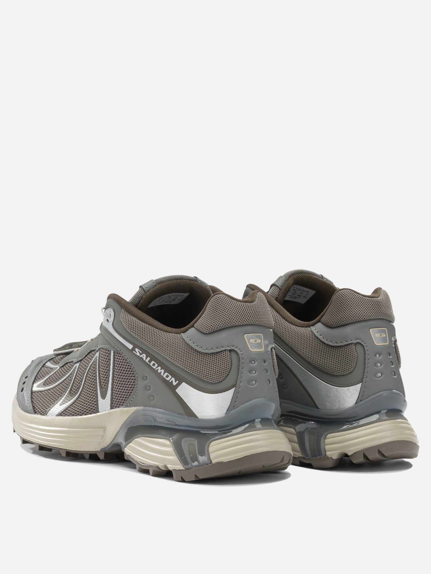 Low top sneakers 100% mesh - 100% rubber  Brown - Salomon Men | PDP | VIETTI Online Store | thumbnail_4