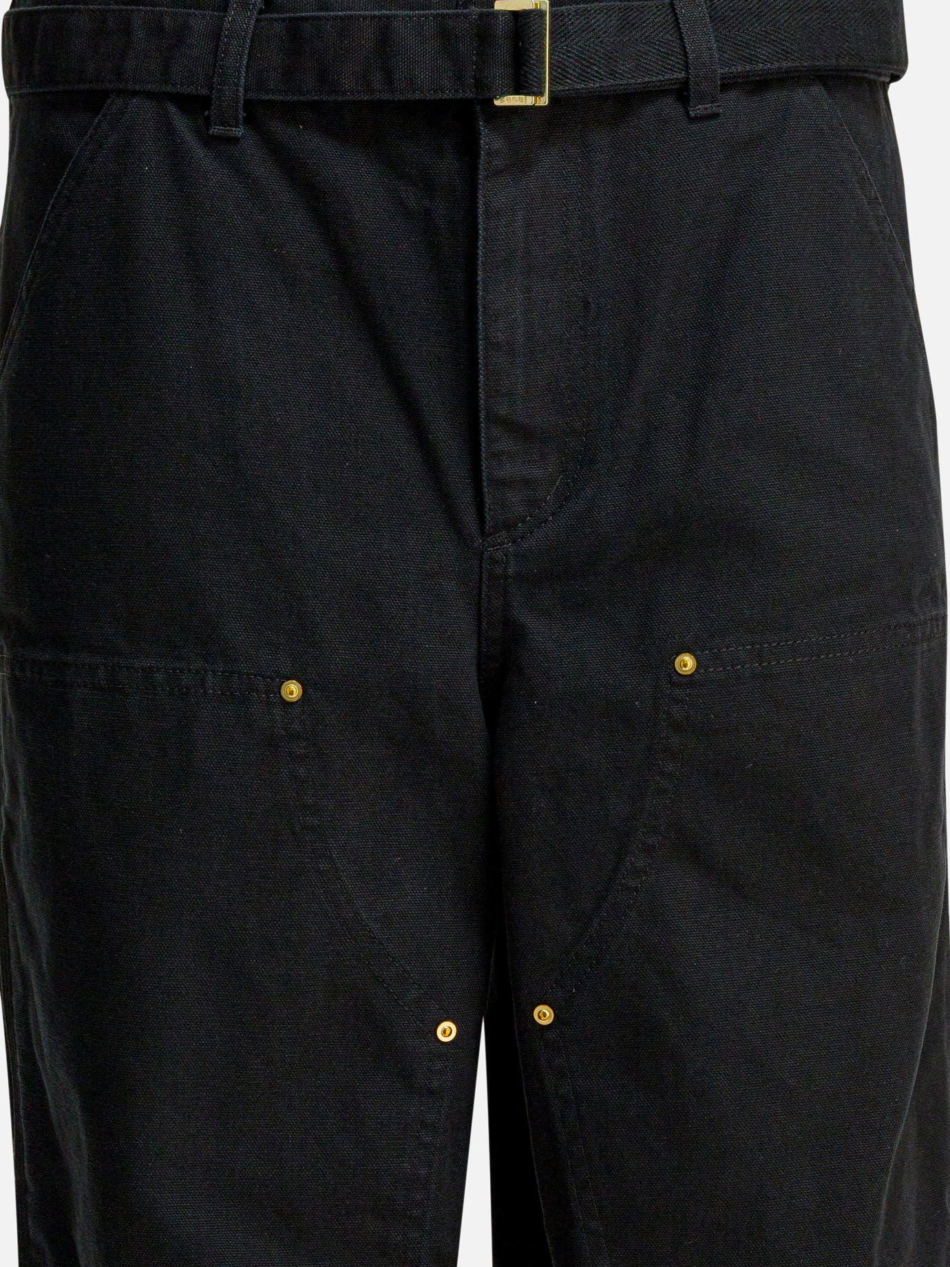 Leisure trousers Logo  Black - Sacai Men | PDP | VIETTI Online Store | Zoom-Modal_3
