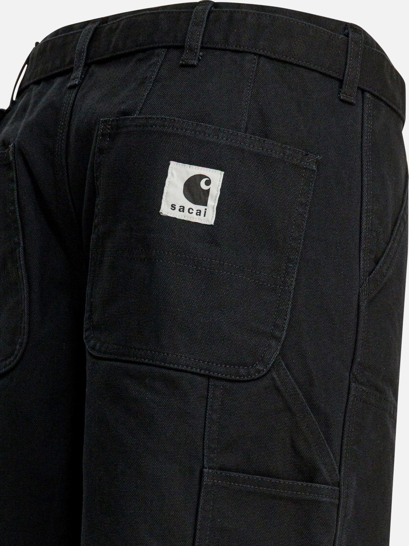 Leisure trousers Logo  Black - Sacai Men | PDP | VIETTI Online Store | Zoom-Modal_4
