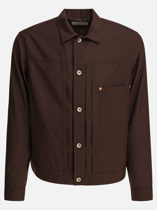 Sacai "Suiting" Jacket 10093226_3 Brown 1