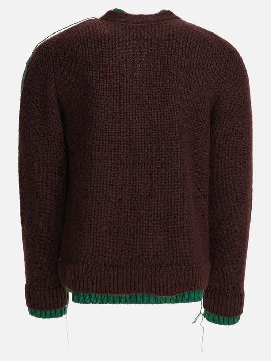 Cardigans Solid colour  Brown - Sacai Men | PDP | VIETTI Online Store | 2
