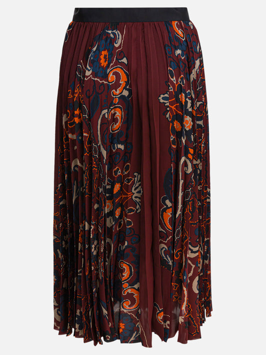Long skirts Floral  Bordeaux - Sacai Women | PLP | VIETTI Online Store | 2
