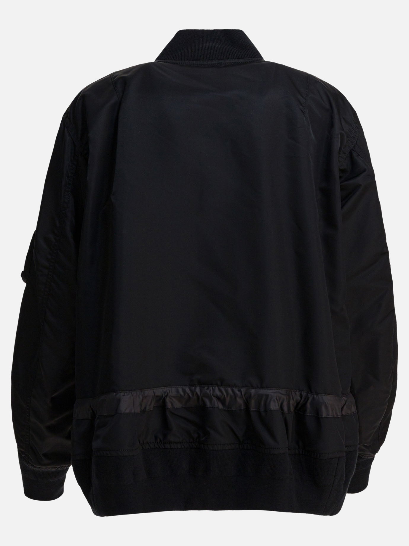 Bomber jackets Solid colour  Black - Sacai Women | PDP | VIETTI Online Store | thumbnail_2
