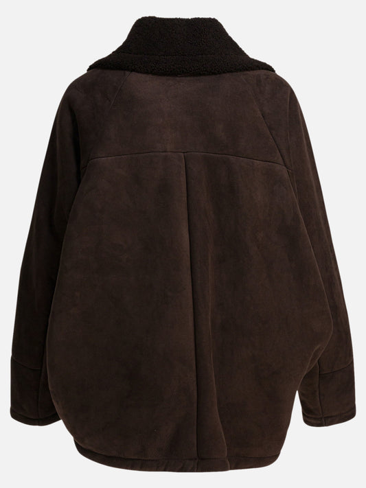 Shearling jackets Solid colour  Brown - Salvatore Santoro Women | PDP | VIETTI Online Store | 2
