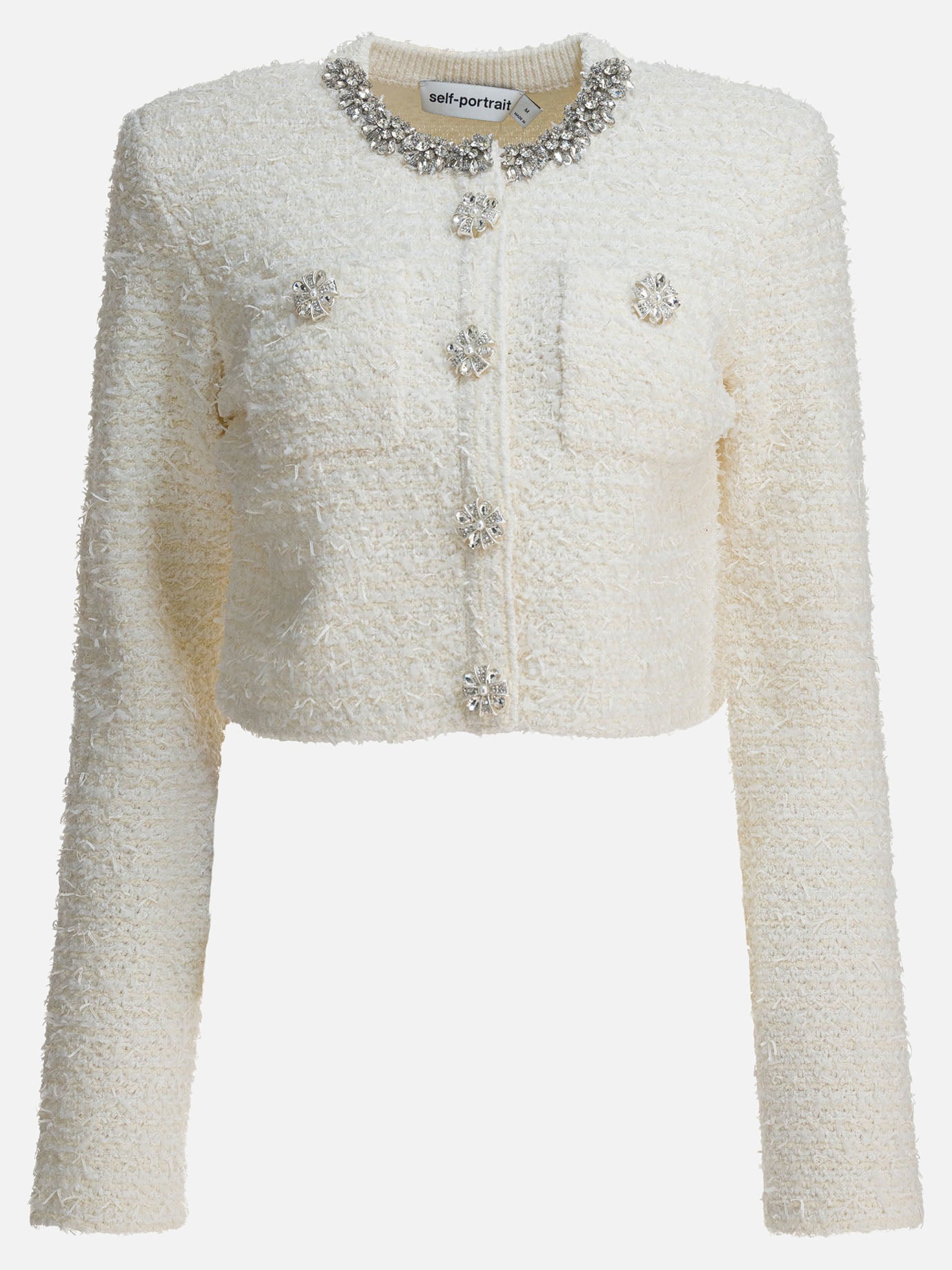 Cardigans Embellished  Beige - Self-portrait Women | PDP | VIETTI Online Store | Zoom-Modal
