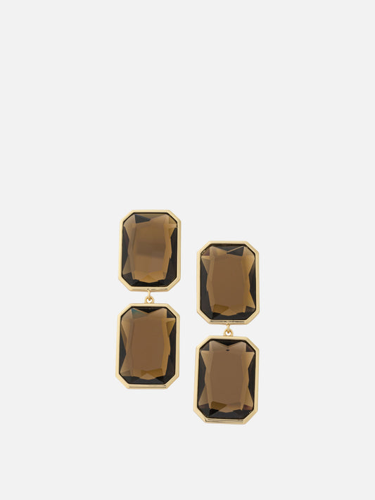 Earrings 100% brass  Gold - Self-portrait Women | PDP | VIETTI Online Store 
