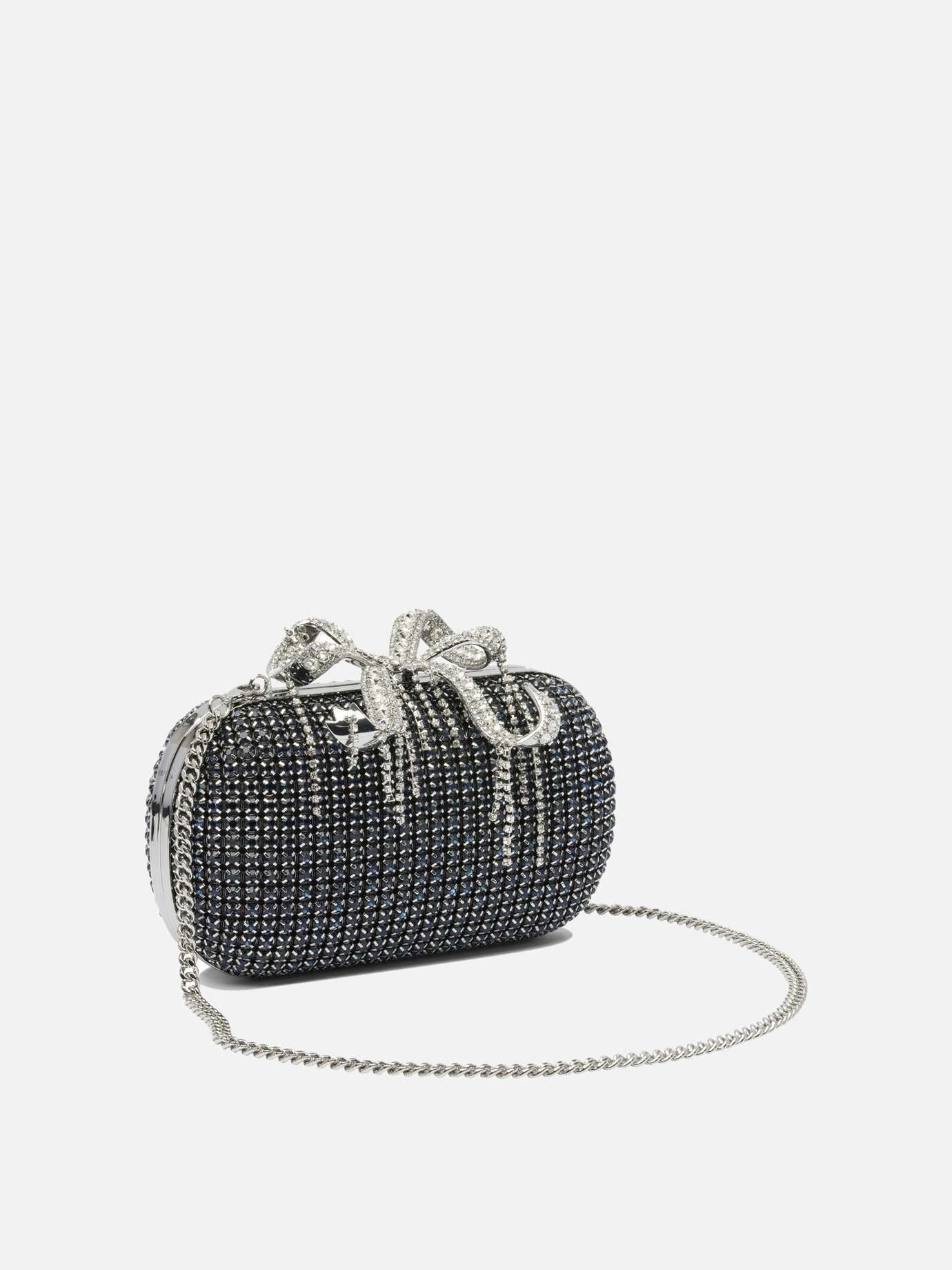 Minaudiere 100% crystals  Blue - Self-portrait Women | PDP | VIETTI Online Store | Zoom-Modal_2
