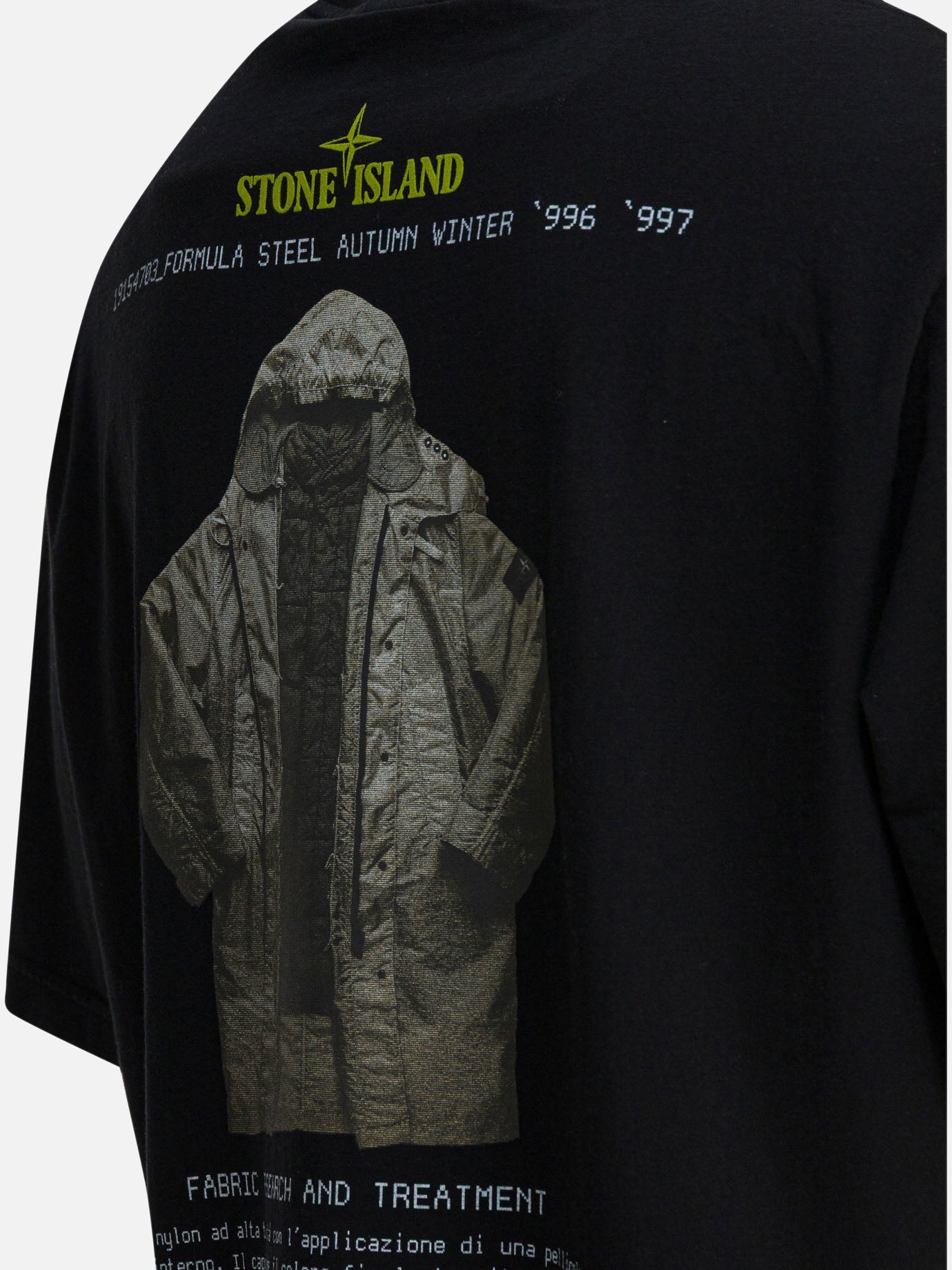 Crewneck t-shirts Graphics  Black - Stone Island Men | PDP | VIETTI Online Store | Zoom-Modal_4
