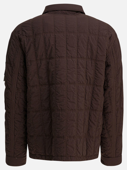 Short coats Logo  Brown - Stone Island Men | PDP | VIETTI Online Store | 2

