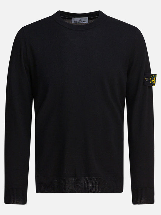 Crewneck sweaters Logo  Black - Stone Island Men | PLP | VIETTI Online Store 

