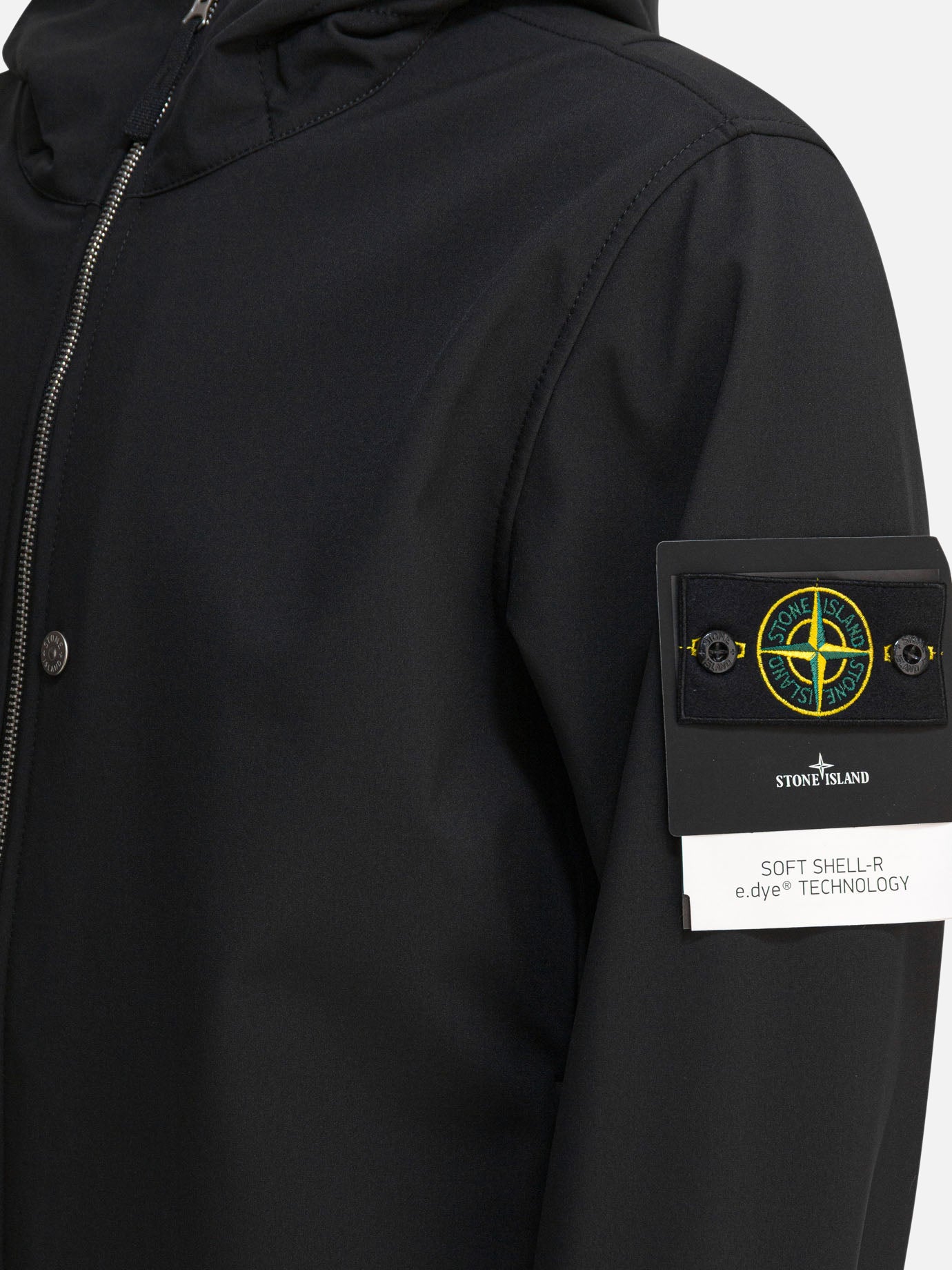 Quilted & Utility Jackets Logo  Black - Stone Island Men | PDP | VIETTI Online Store | Zoom-Modal_4
