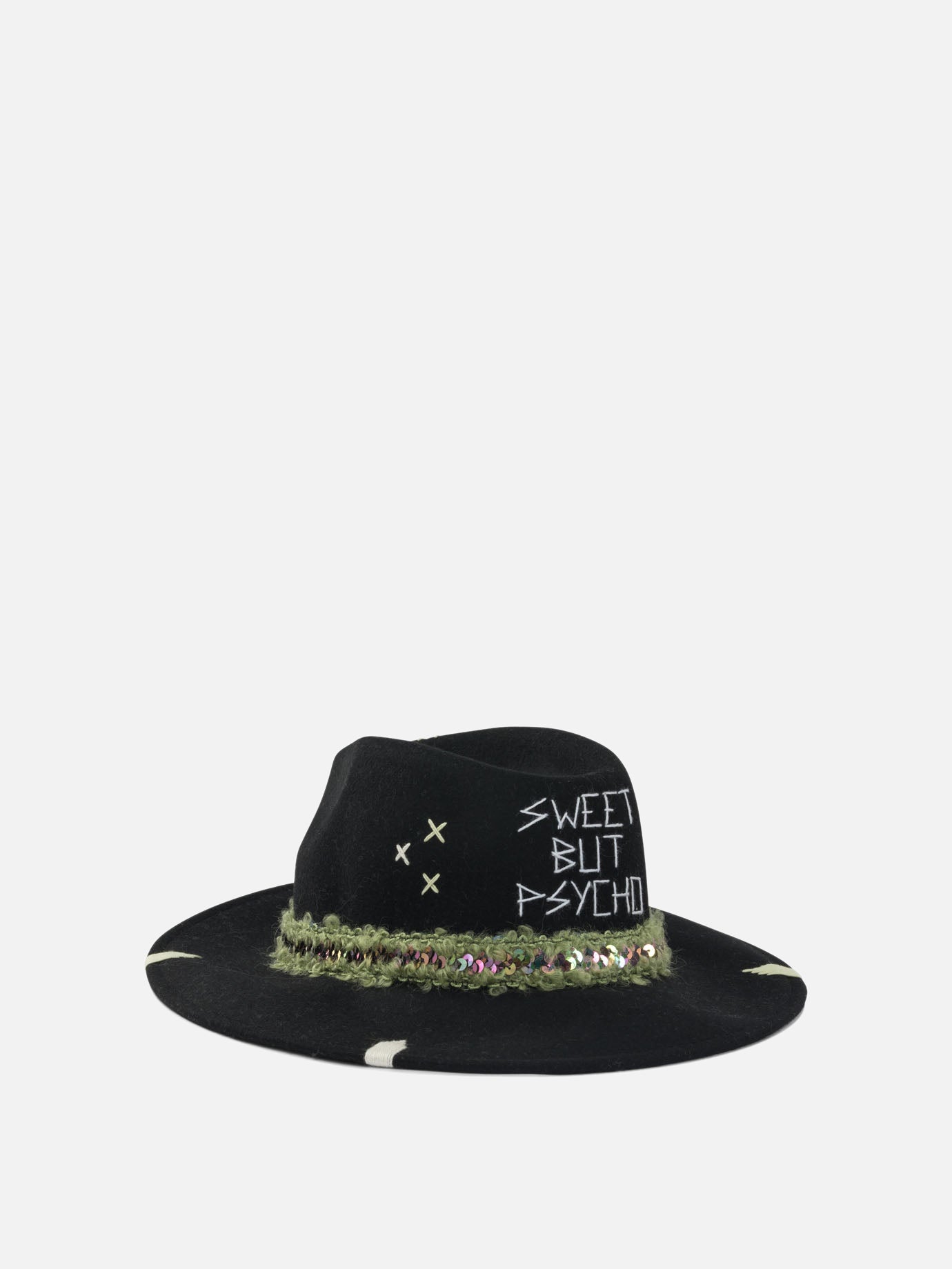 Classic hats 100% wool  Black - The Hat Gang Women | PDP | VIETTI Online Store | thumbnail_3