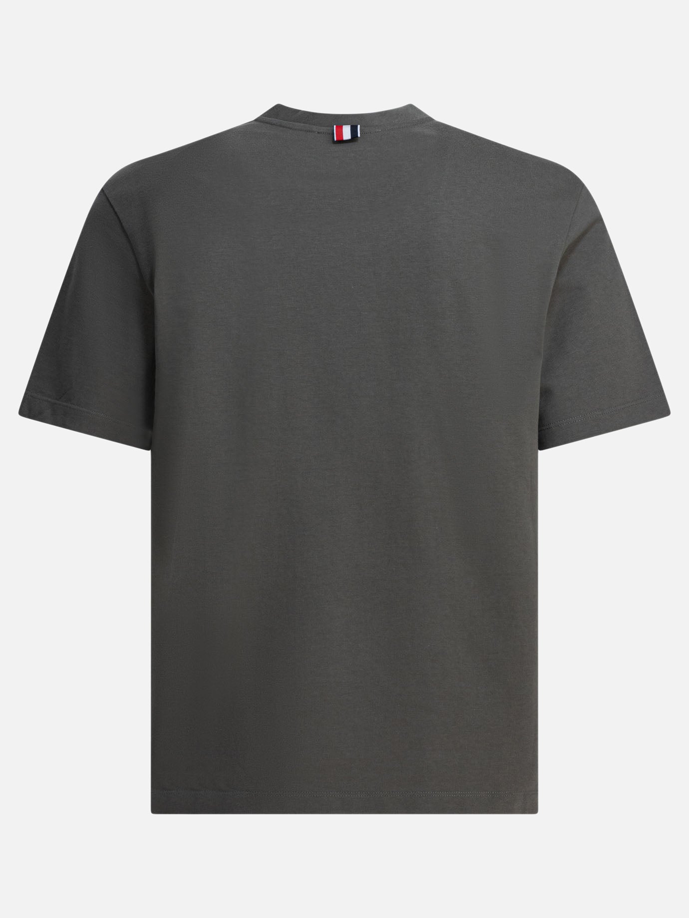 Crewneck t-shirts Solid colour  Green - Thom Browne Men | PDP | VIETTI Online Store | thumbnail_2