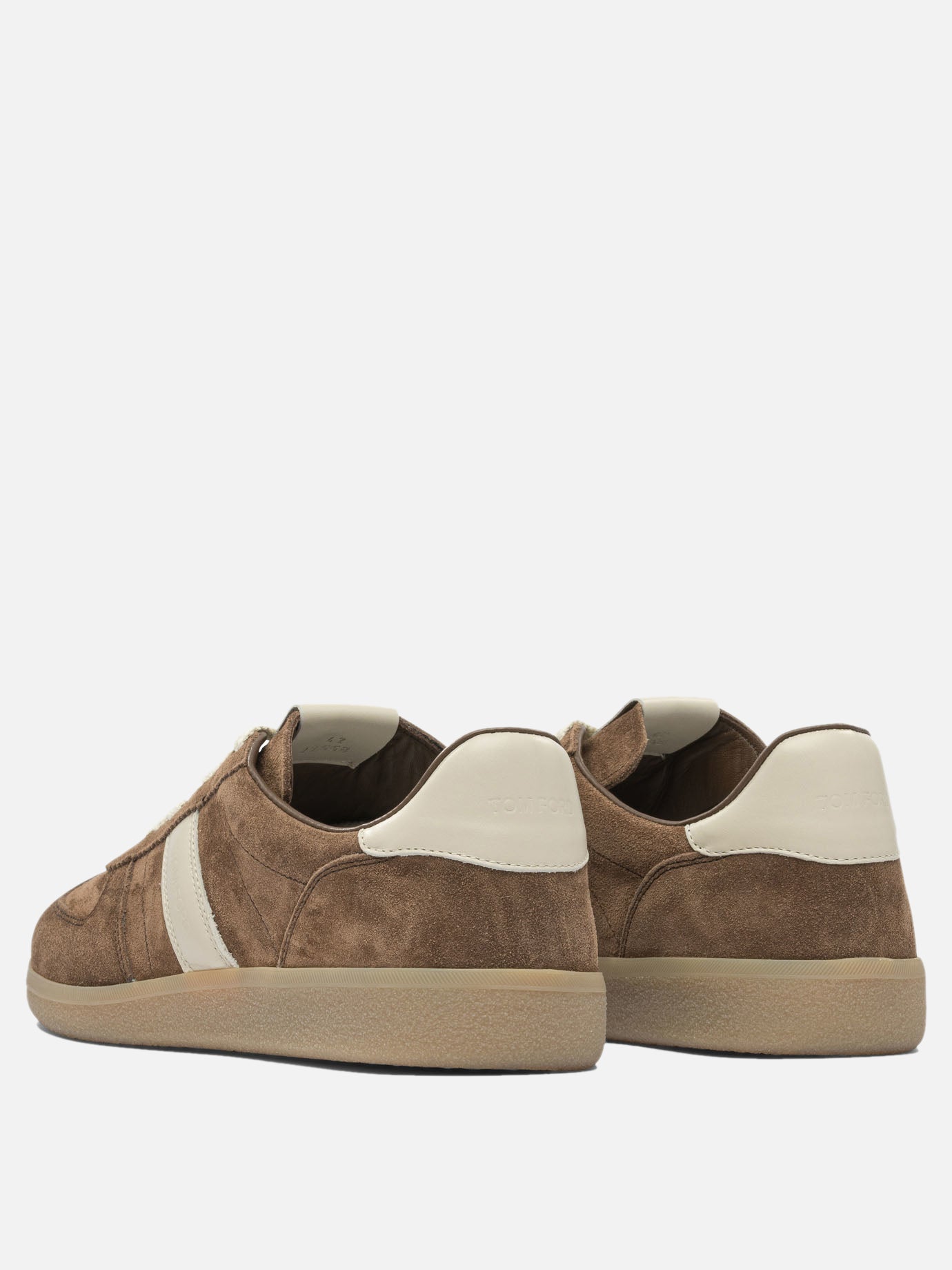 Low top sneakers 98% calf leather 2% cotton - 100% rubber  Brown - Tom Ford Men | PDP | VIETTI Online Store | Zoom-Modal_4

