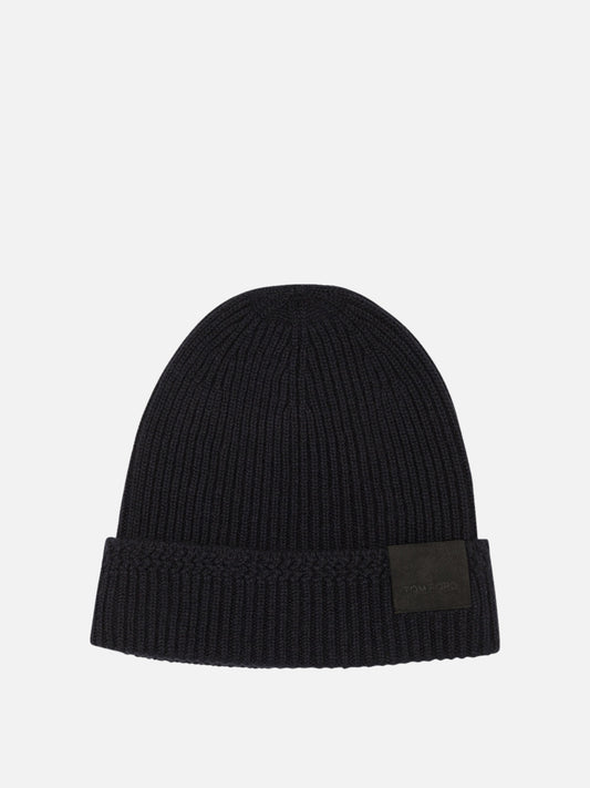 Beanies 100% cashmere  Blue - Tom Ford Men | PLP | VIETTI Online Store 
