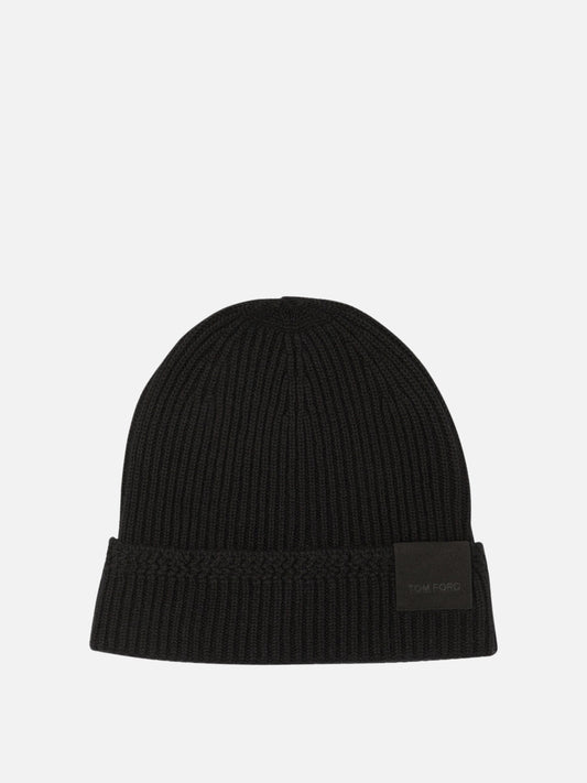 Beanies 100% cashmere  Black - Tom Ford Men | PLP | VIETTI Online Store 
