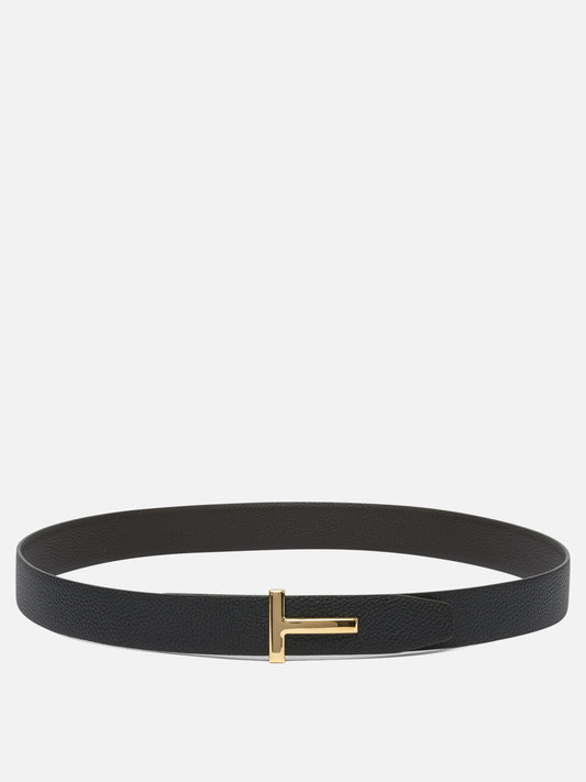 Leather belts 100% calf leather  Brown - Tom Ford Men | PLP | VIETTI Online Store | 2
