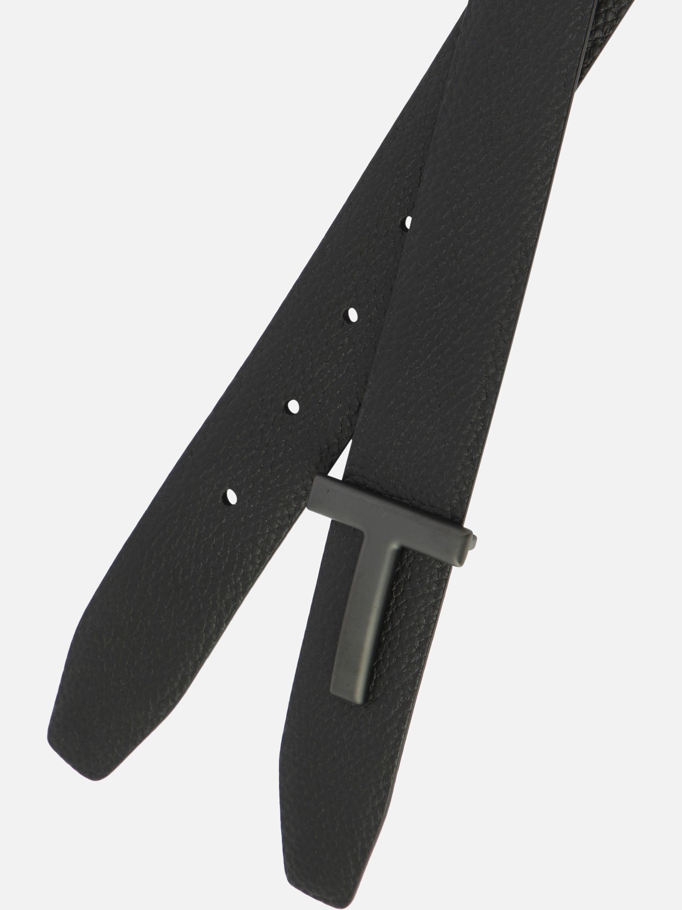 Leather belts 100% calf leather  Black - Tom Ford Men | PDP | VIETTI Online Store | thumbnail_2