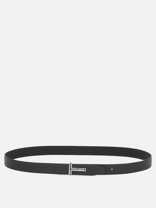 Leather belts 100% calf leather  Blue - Tom Ford Men | PLP | VIETTI Online Store 
