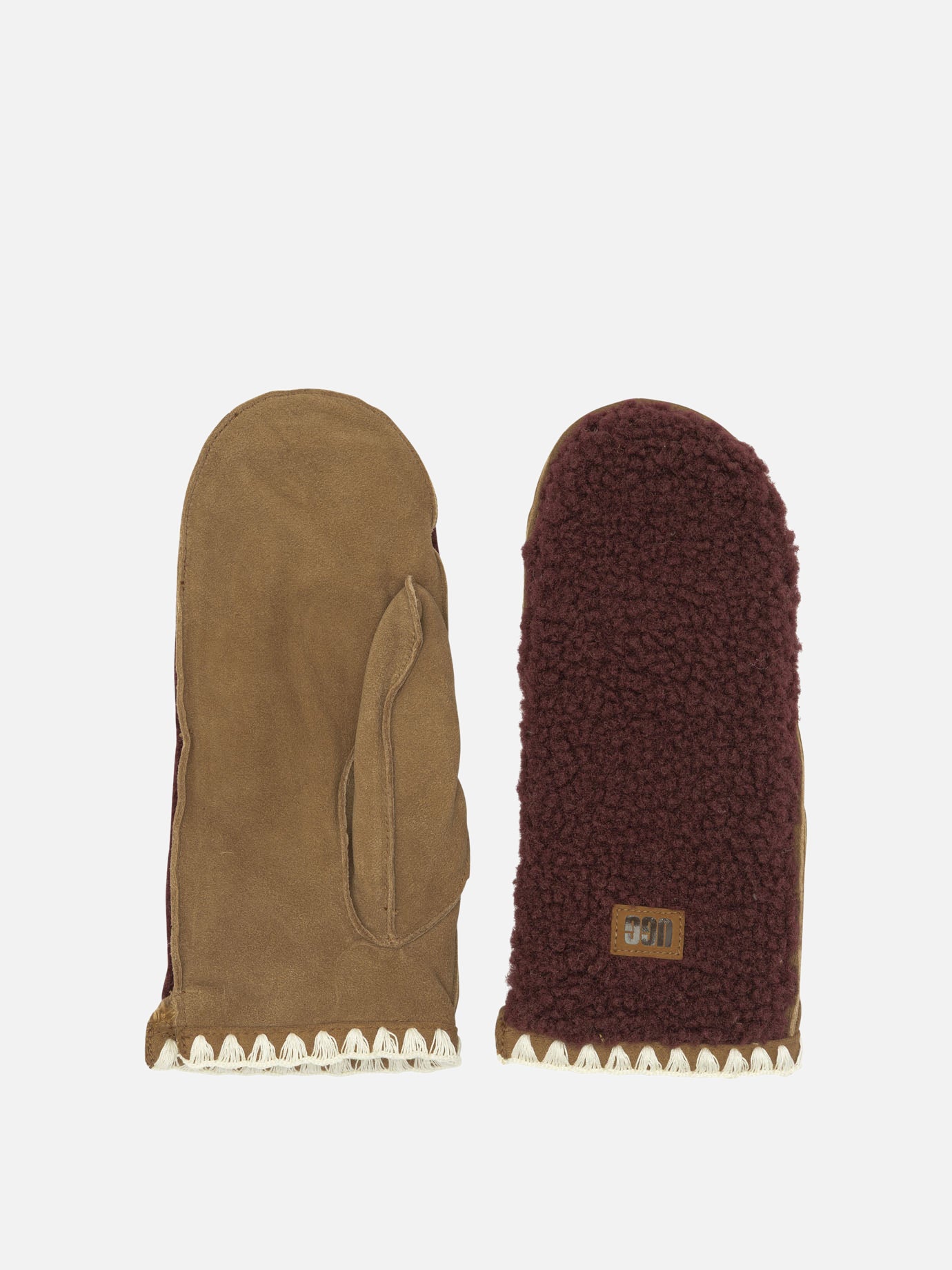 Casual gloves 100% polyester  Bordeaux - Ugg Women | PDP | VIETTI Online Store | Zoom-Modal
