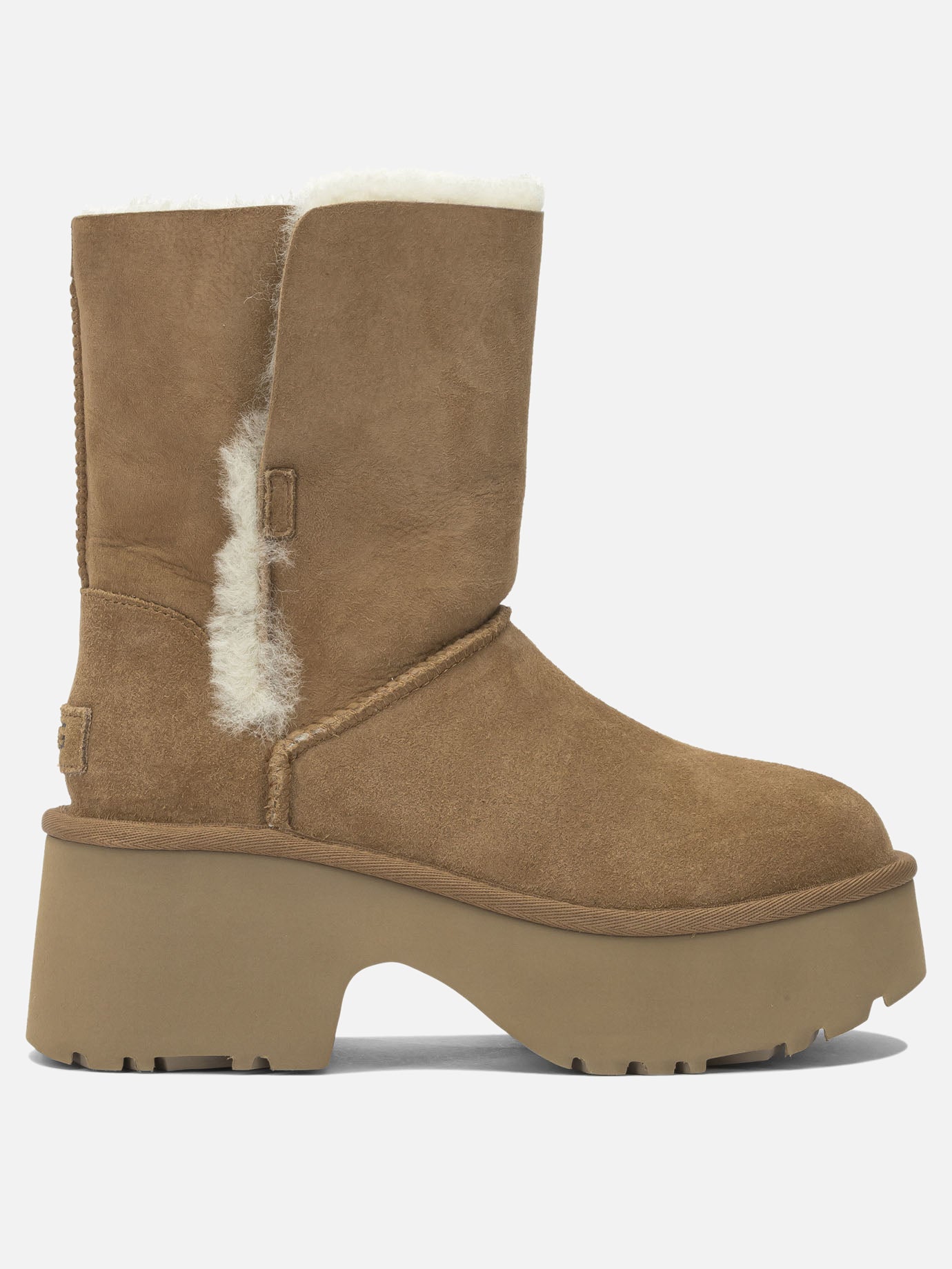 Pull-on boots 100% leather - 100% rubber  Brown - Ugg Women | PDP | VIETTI Online Store | Zoom-Modal
